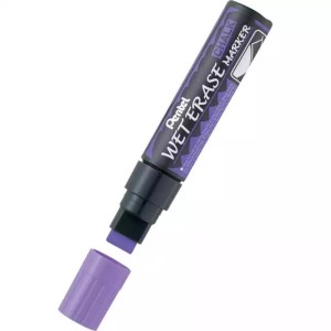 Marker kredowy końcówka ścięta 10x15mm PENTEL fioletowy /SMW56-V/