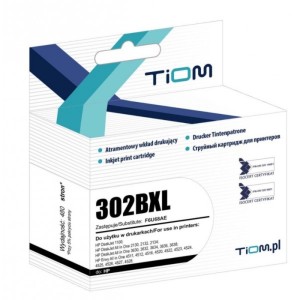 Tusz Tiom do HP 302BXL | F6U68AE | 480 str. | black