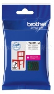 Tusz Brother LC3619XLM magenta 1500 stron
