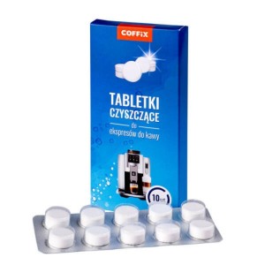 Tabletki do czyszczenia ekspresu COFFIX do DELONGHI SAECO KRUPS PHILIPS 10szt. /TC10/