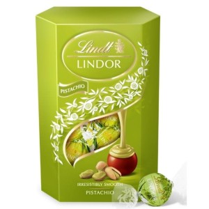 Czekoladki/praliny/bombonierka LINDT 200g LINDOR PISTACHIO
