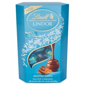 Czekoladki/praliny/bombonierka LINDT 200g LINDOR SALTED CARMEL