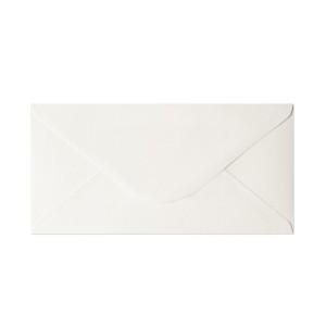 Koperta ozdobna DL 110x220mm HK 150g gładki biały 10szt. /280191/