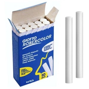 Kreda biała do tablic GIOTTO ROBERCOLOR 10szt.