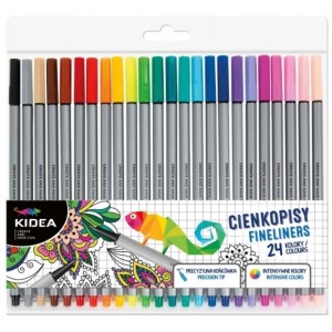 Cienkopis 24 kolory KIDEA 24szt. /CI24KKA/