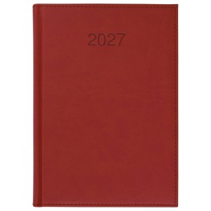 Terminarz A4 tygodniowy CRUX 2027 VIVO czerwony  /KK-BCV-701.T.-V528/