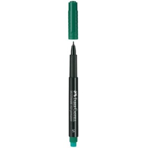 Marker foliopis/do CD 0,4mm S igłowa FABER CASTELL MULTIMARK zielony /152363/