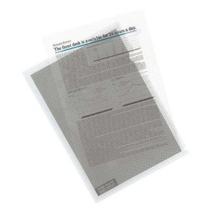 Obwoluta A4 "L" kamuflażowa PENTEL PLUS przezroczysta 5szt. /89891/