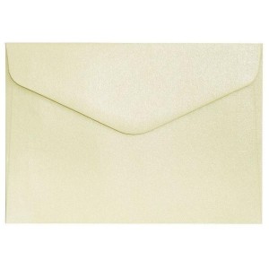 Koperta ozdobna C6 114x162mm HK 150g PEARL kremowa 10szt. /280241/