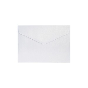 Koperta ozdobna C6 114x162mm HK 150g PEARL diamentowa biel 10szt. /280239/