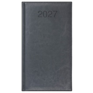 Terminarz A6 tygodniowy CRUX 2027 BALADO szary /KK-CCB-709.TB-B30/