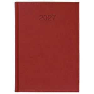 Terminarz A5 dzienny CRUX 2027 VIVO czerwony /KK-BCV-705.D.-V528/
