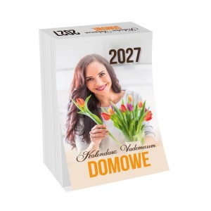 Kalendarz ścienny 72x114mm dzienny KALPOL 2027 zdzierak VADEMECUM DOMOWE 1szt.