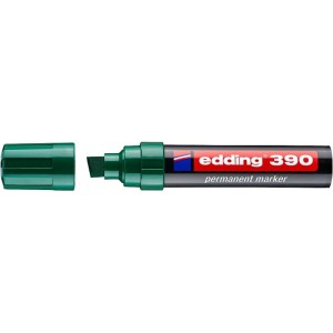 Marker permanentny ściety 4,0-12mm EDDING 390 zielony 1szt. /390/ZIEL/