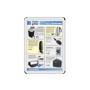Ramka plakatowa OWZ A0/25mm profil alu zaokrąglone narożniki 2x3 /TZW25/A0/