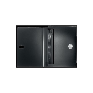 Teczka harmonijkowa 5 przegródek poszerzana ESSELTE LEITZ RECYCLE czarna 1szt. /46240095/