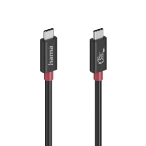Kabel USB-C E-MARKER USB4 1m czarny /002007990000/