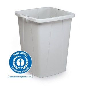 Kosz na śmieci 90L DURABLE DURABIN szary 1szt. /1800505050/