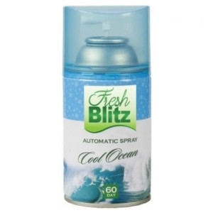 Odświeżacz elektroniczny 260ml FRESH BLITZ COOL OCEAN zapas 1szt.
