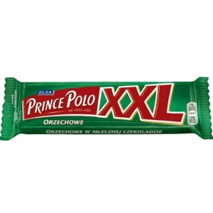 Ciastka wafle 45g PRINCE POLO XXL orzechowy 1szt.