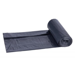 Worki na śmieci 60L LDPE 30µm DONAU mocne czarne 10szt.