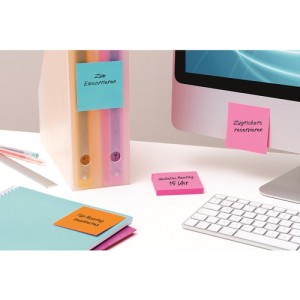 Notes samoprzylepny 76x76mm 6x90 kartek 654-6SS-COS PALETA COSMIC 3M POST-IT SUPER STICKY /3M-76308499419/