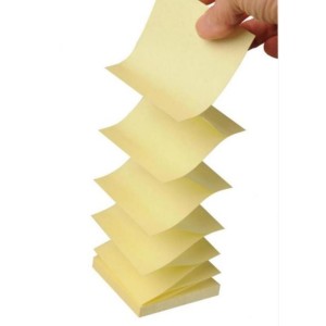 Notes samoprzylepny 76x76mm 12x100 kartek Z-NOTES C2014Y12-1 żółty + podajnik 3M POST-IT /3M- FT510123415/