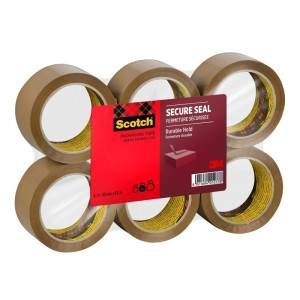 Taśma pakowa 50x66m SCOTCH SECURE SEAL brązowa 1szt. /3M-UU012368880/