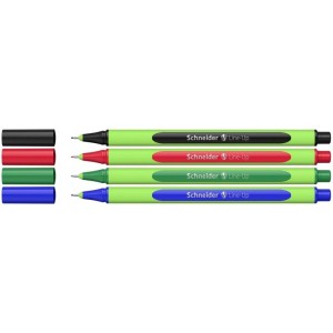 Cienkopis 0,4 mm SCHNEIDER LINE-UP 4 kolory /SR191094/