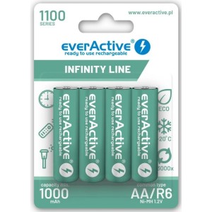 Akumulator AA 1100 mAh EVERACTIVE INFINITY LINE 4szt. /EVHRL6-1100/