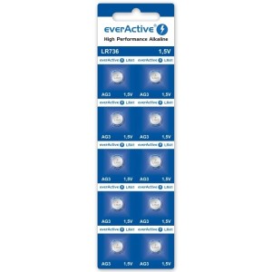 Bateria alkaliczna LR736 AG3 EVERACTIVE 10szt. /EVAG3/