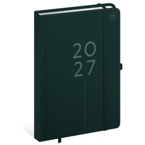 Terminarz A5 dzienny z gumką INTERDRUK 2027 Elegance 1szt. /396921/