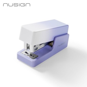 Zszywacz mini do 12 kartek na zszywki 24/6 26/6 DELI NUSIGN ENS083A fioletowy 1szt. /ENS083A-PP/