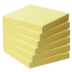 Notes samoprzylepny 38x51mm 6x100 kartek 653-1B kartek żółty 3M POST-IT /3M-FT510118654/