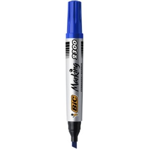 Marker permanentny BIC 2300 ścięty niebieski /8209253/