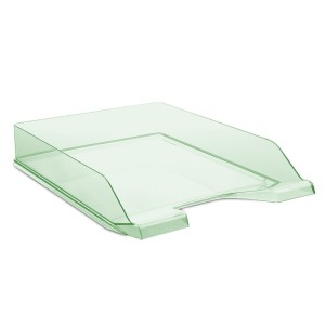 Szuflada na dokumenty DONAU transparentna zielona /7470001PL-06/