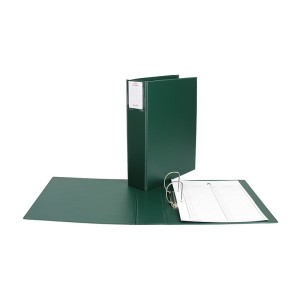 Segregator na akta osobowe A4/65 ringowy 2R/D52  BIURFOL ciemno zielony 1szt.  /TD-16-05/