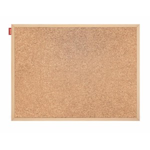 Tablica korkowa rama drewniana 80x100cm MEMOBE 1szt. /MTC100080.00.01.01/