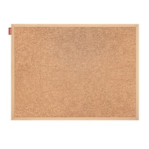Tablica korkowa rama drewniana 45x60cm MEMOBE 1szt. /MTC060045.00.01.10/