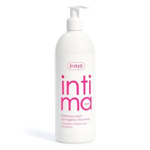 Płyn do higieny intymnej ZIAJA INTIMA z kwasem mlekowym z pompką 500ml