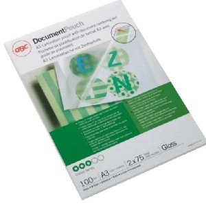 Folia do laminowania A3 303x426mm 75mic GBC Dokument EZ-IN 100szt. /3200745/