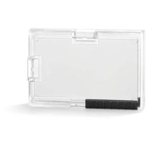 Identyfikator holder 54x87mm na kartę plastikową 54x87mm DURABLE z mechanizmem wysuwającym  10 szt. /892219/