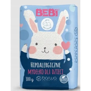 Mydło kostka 100g BARWA BEBI dla niemowląt i dzieci 1szt. /00706000501010/