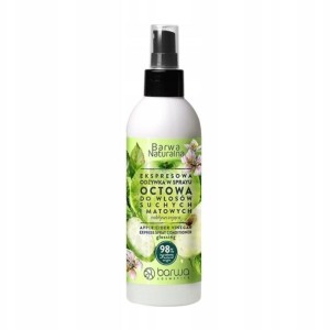 Odżywka do włosów w sprayu 200ml BARWA NATURALNA octowa ekspresowa nabłyszczająca do włosów suchych i matowych 1szt. /00413185070820/