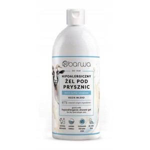 Żel pod prysznic 400ml BARWA hipoalergiczny kozie mleko 1szt. /00619419150210/