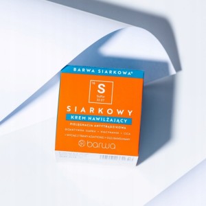 Krem do twarzy 50ml BARWA SIARKOWA antytrądzikowy nawilżający 1szt. /00104323030310/