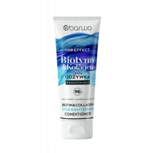 Odżywka do włosów wzmacniająca 200ml BARWA PRO EFFECT biotyna i kolagen 1szt. /04713449070410/