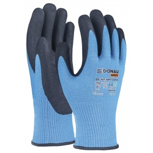 Rękawice antyprzecięciowe DONAU SAFETY DS-NIT ANTI-CUT D rozmiar 10/XL niebiesko-czarne 2szt. /32131741-10/