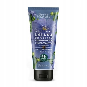 Odżywka do włosów 200ml BARWA NATURALNA lniana wygładzająca do włosów przesuszonych i zniszczonych 1szt. /00413227070410/