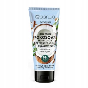Odżywka do włosów 200ml BARWA NATURALNA kokosowa nawilżająca ułatwiająca rozczesywanie 1szt. /00413394070410/